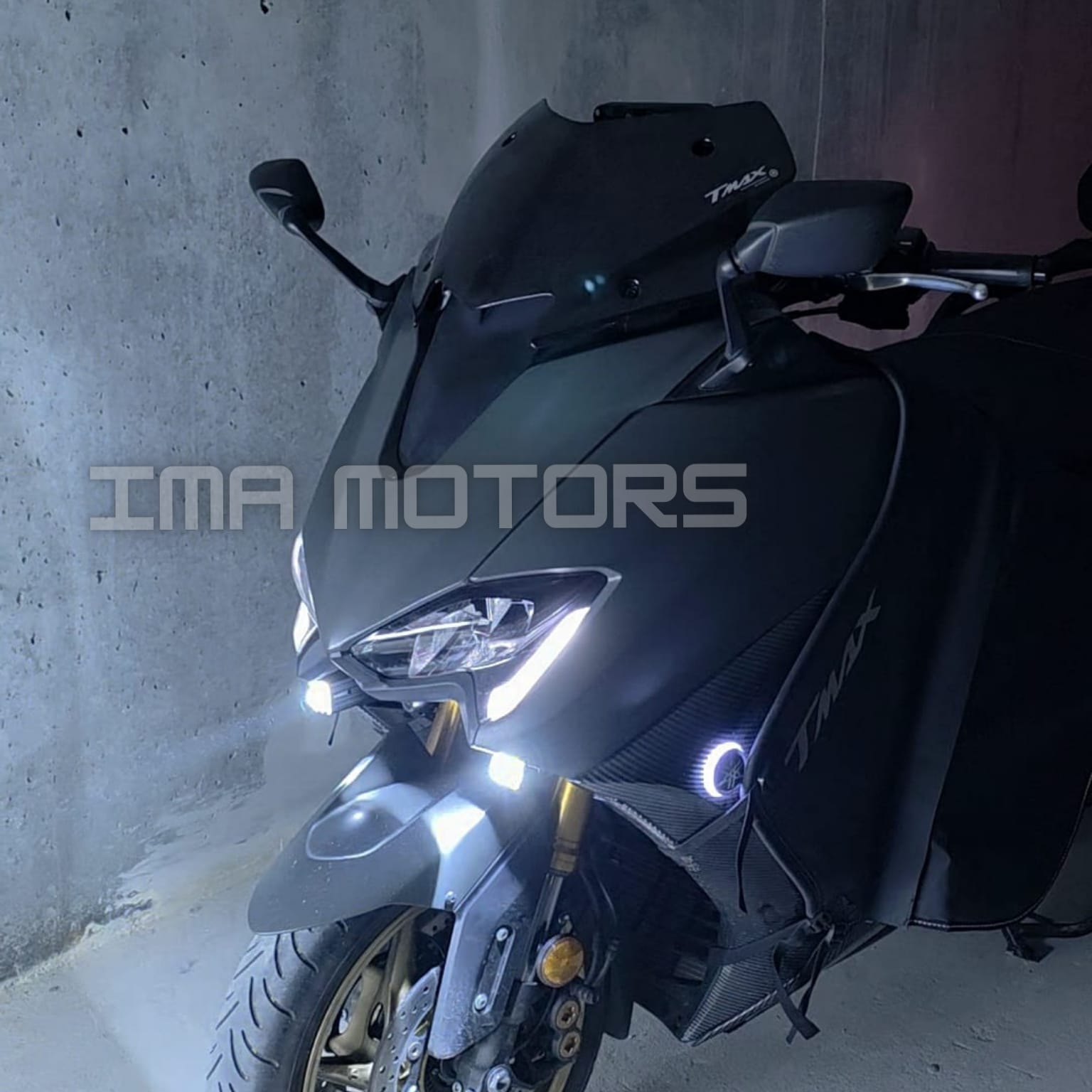 Feux additionnels anti-brouillard LED pour Moto et T-MAX