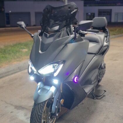 Logo LED RGB Yamaha Moto/Scooter 50 mm